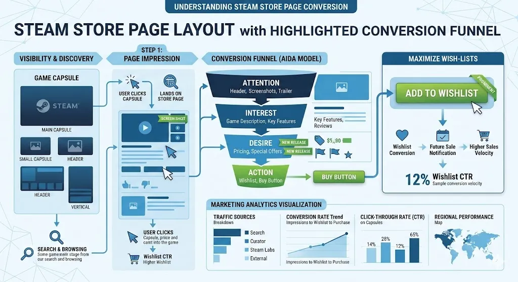 Steam Page Psychology: How to Get Clicks